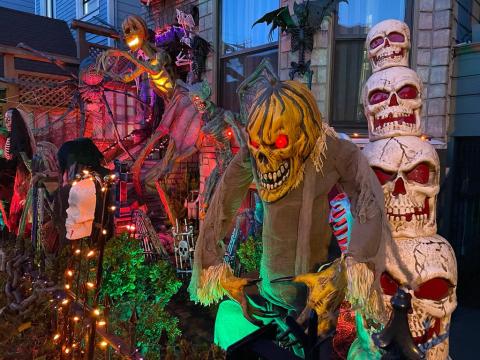 décoration de Halloween