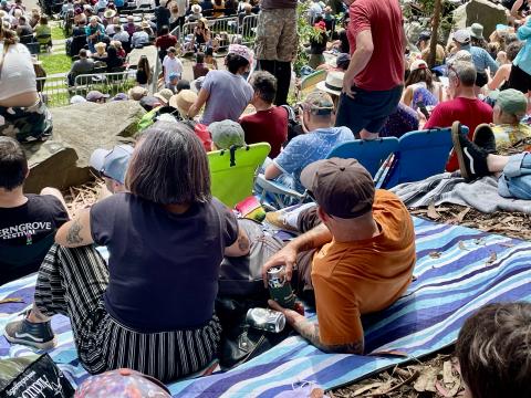 Concert de Patty Smith à San Francisco