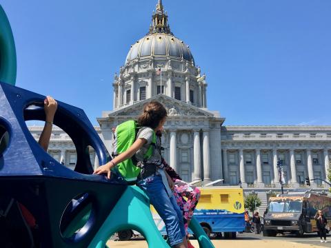 Photo : Civic Center ou Mairie de San Francisco
